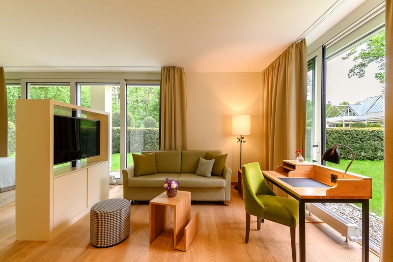 Doppelzimmer mit Parkblick -  Parkhotel Rothof in München